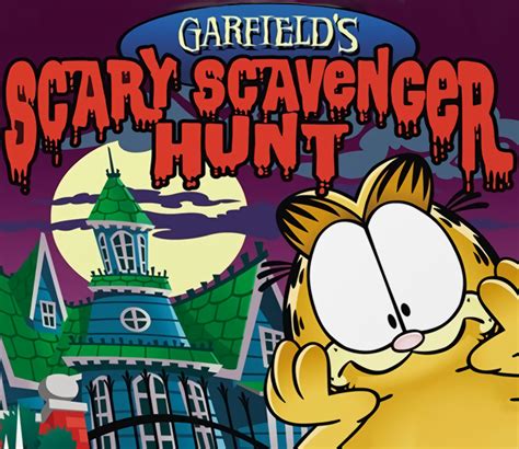 Garfield scary scavenger hunt PDF